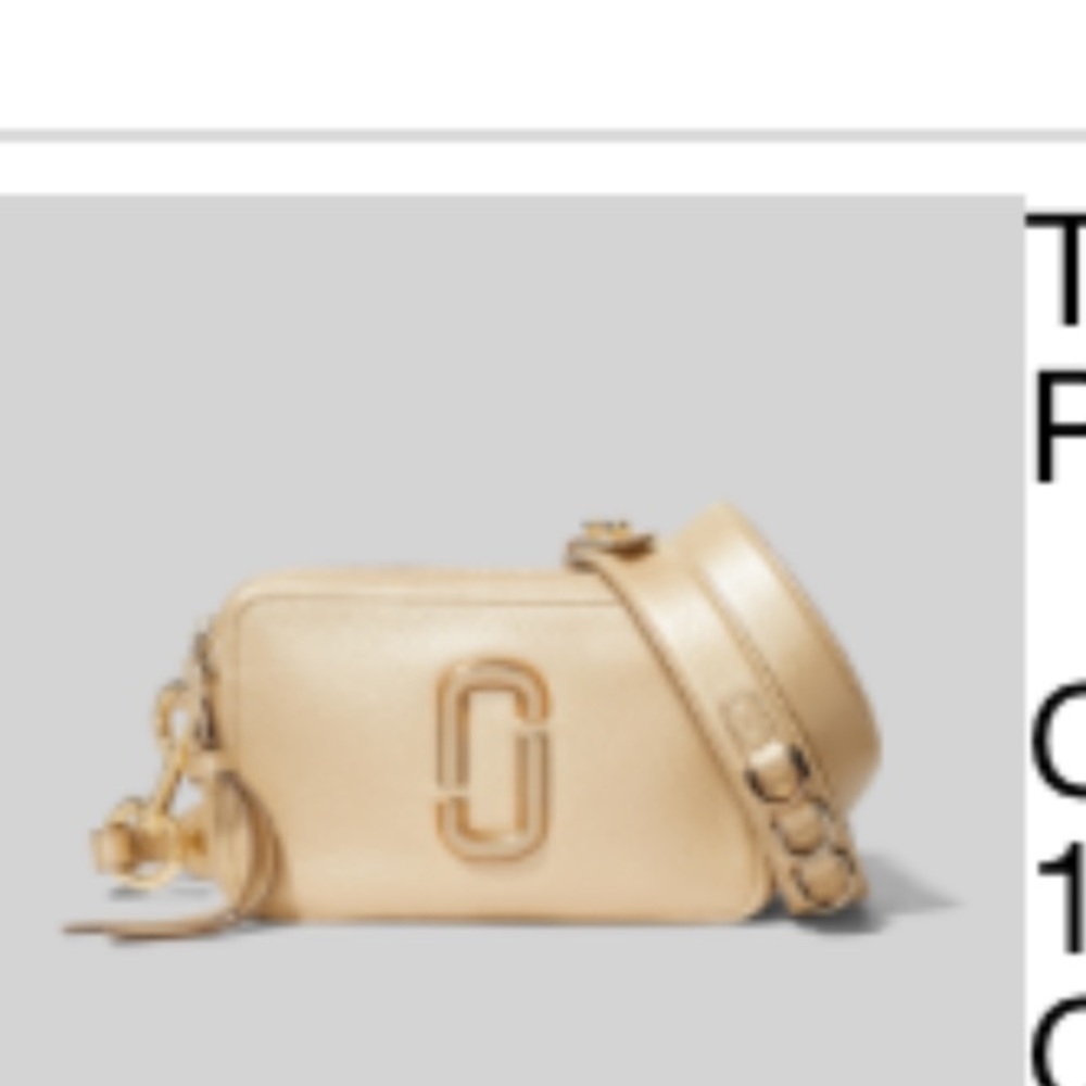 MARC JACOBS SOFT SHOT PEARLIZED GOLD